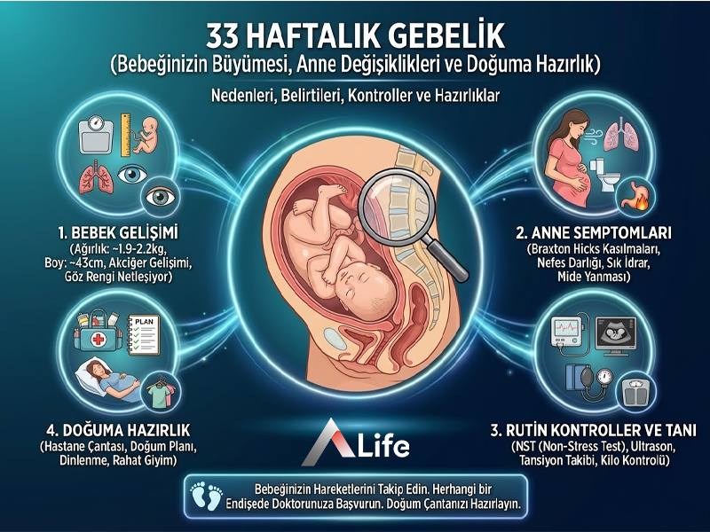 33 Haftalık Gebelik - A Life Ankara Hastaneleri Tedavi Rehberi