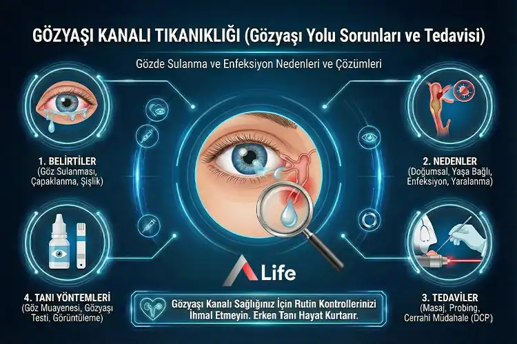 Gözyaşı Kanalı Tıkanıklığı, Pterjium ve Arpacık Cerrahisi Rehberi