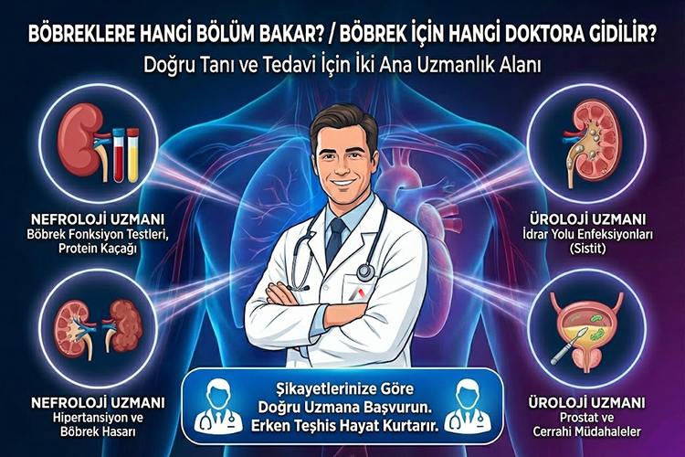 Böbreklere Hangi Bölüm Bakar?