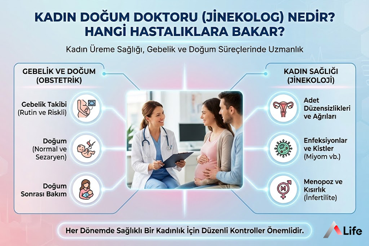 Kadın Doğum Doktoru (Jinekolog) Nedir? Hangi Hastalıklara Bakar?