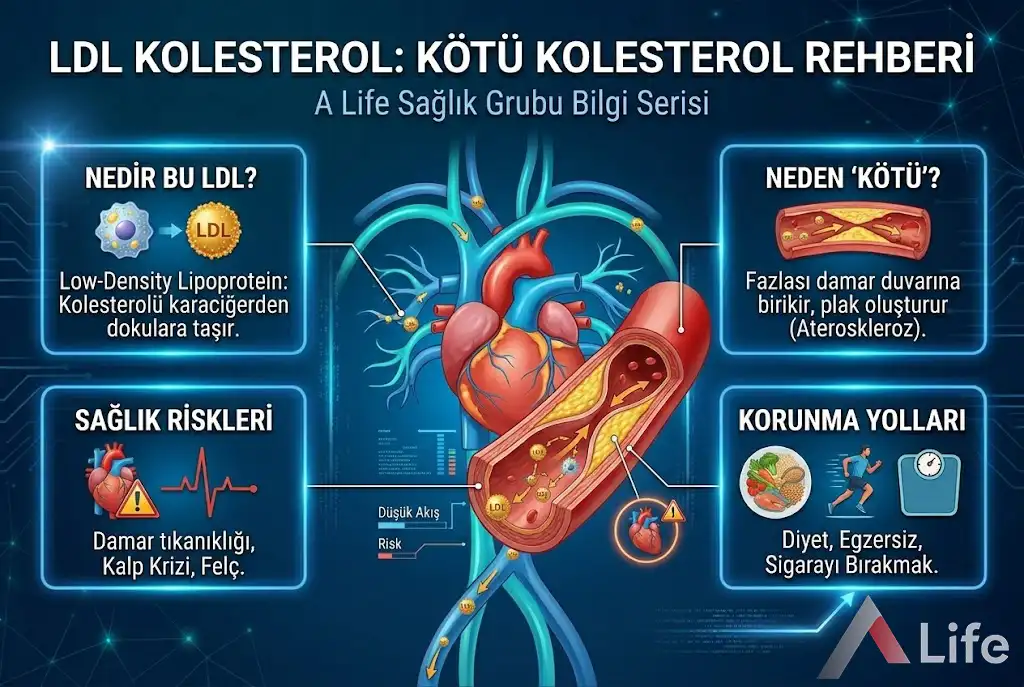 LDL Kolesterol: Kötü Kolesterol Rehberi