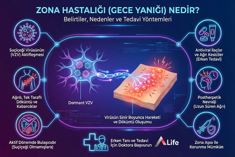 Zona Hastalığı Nedir? Belirtileri, Nedenleri ve Tedavi Yöntemleri