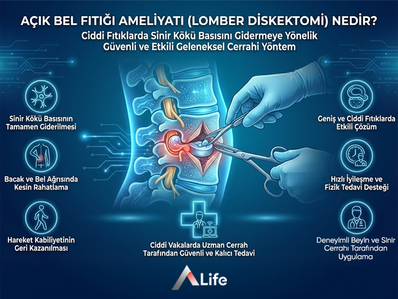 Açık Bel Fıtığı Ameliyatı