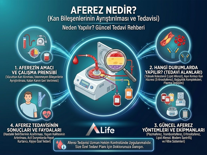 Aferez Nedir? Neden Yapılır? Güncel Tedavi Rehberi
