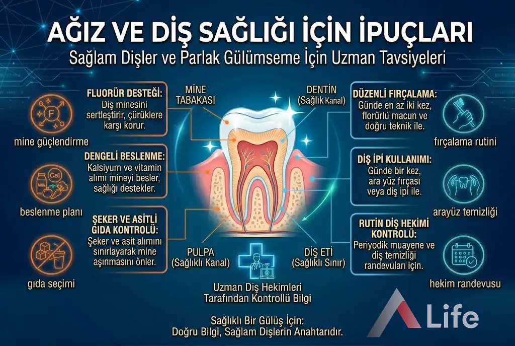 Ağız ve Diş Sağlığı İçin İpuçları