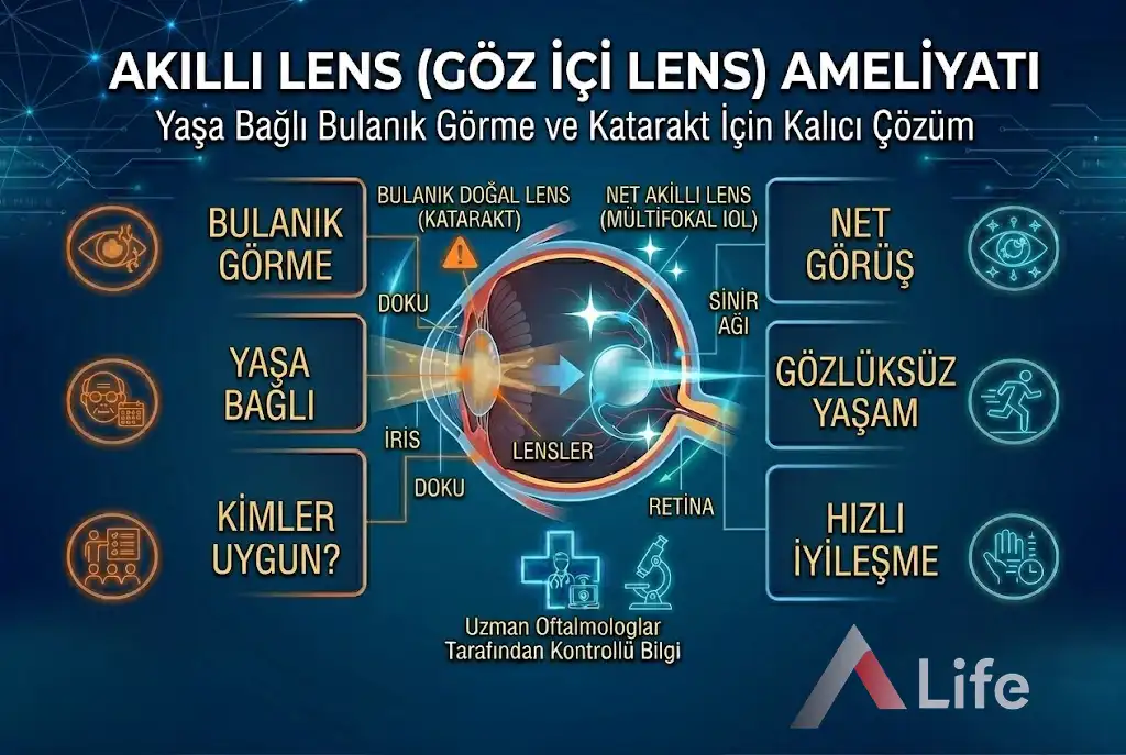 Akıllı Lens (Göz İçi Lens) Ameliyatı