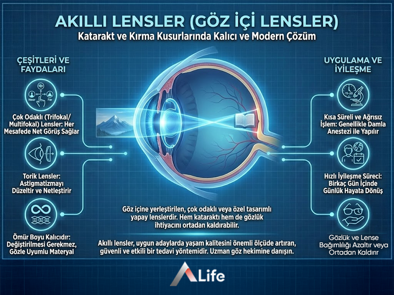 Akıllı Lensler - A Life Ankara Hastaneleri Tedavi Rehberi