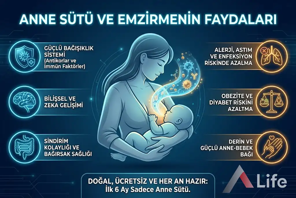Anne Sütü Ve Emzirmenin Faydaları