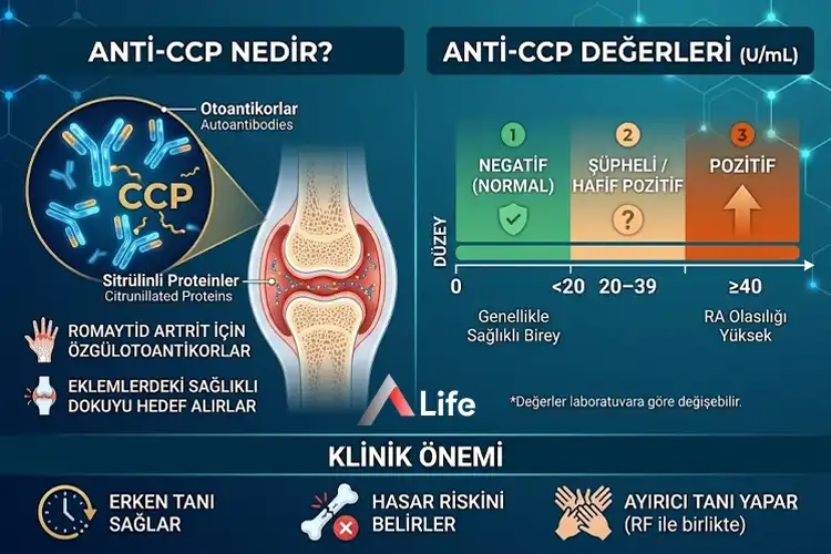 Anti CCP Nedir? Anti CCP Değerleri Nelerdir?
