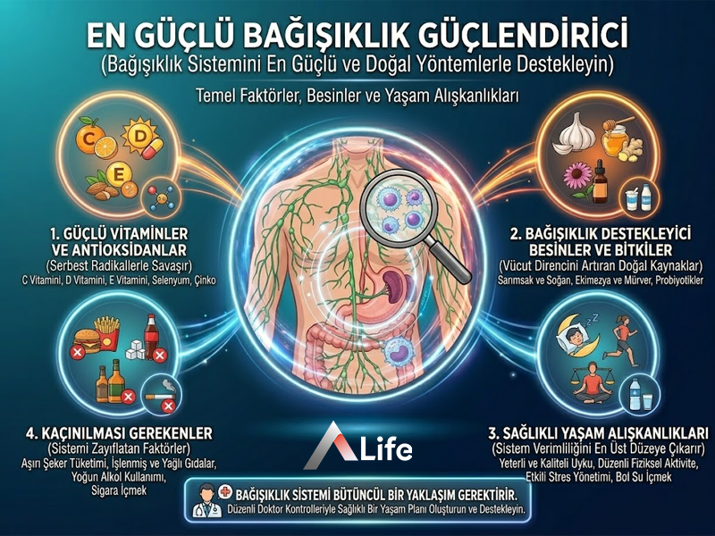 En Güçlü Bağışıklık Güçlendirici