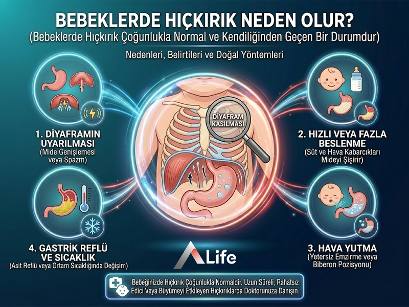 Bebeklerde Hıçkırık Neden Olur?