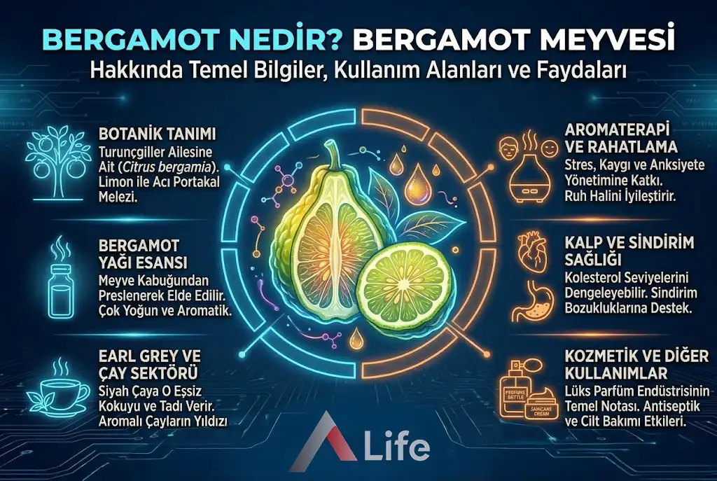 Bergamot Nedir? Faydaları ve Kullanımı