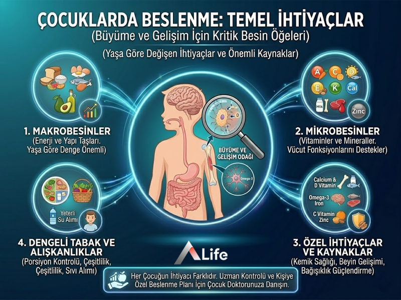Çocuklarda Beslenme: Temel İhtiyaçlar
