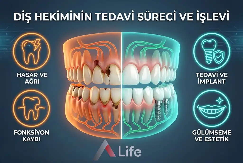 Diş Hekiminin Tedavi Süreci ve İşlevi