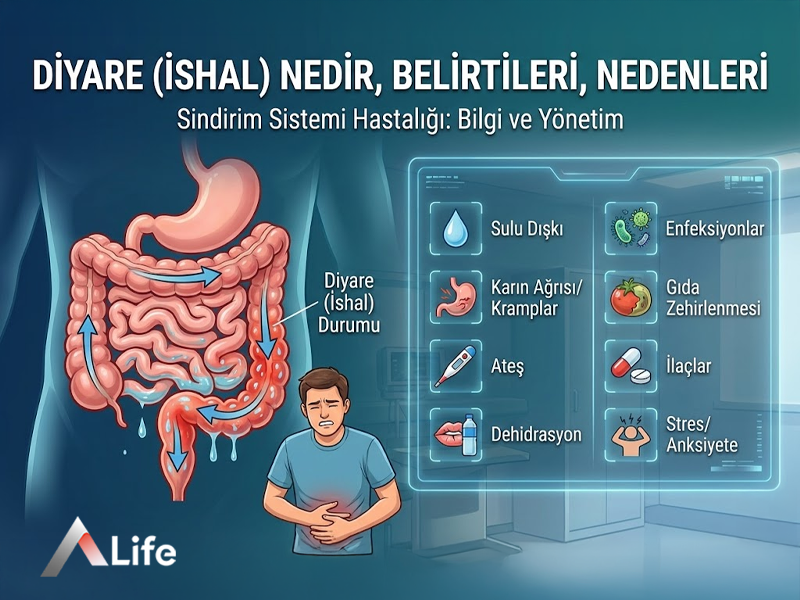 Diyare (İshal) Nedir, Belirtileri, Nedenleri