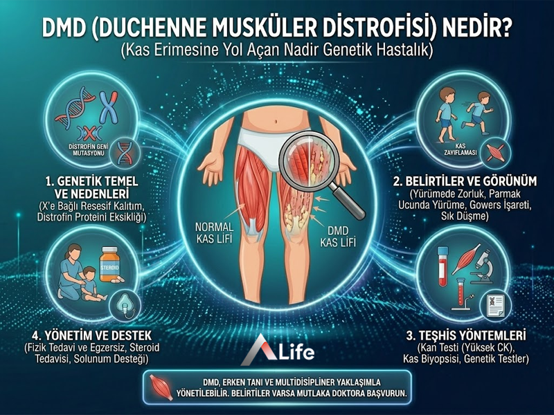 DMD (Duchenne Musküler Distrofisi) Hastalığı Nedir?