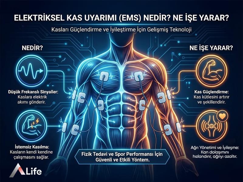 Elektriksel Kas Uyarımı (EMS) Nedir? Ne İşe Yarar?