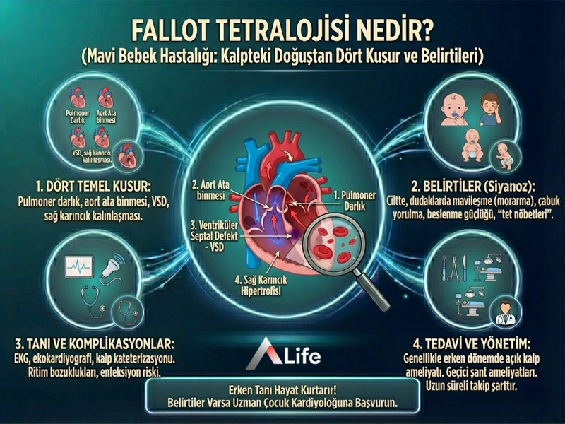 Fallot Tetralojisi (Mavi Bebek Hastalığı) Nedir?