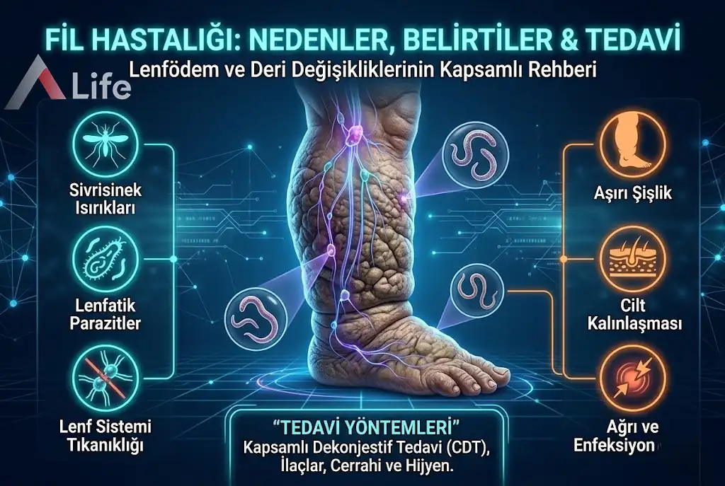 Fil Hastalığı: Nedenler, Belirtiler & Tedavi