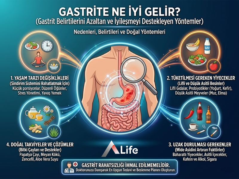 Gastrite Ne İyi Gelir?