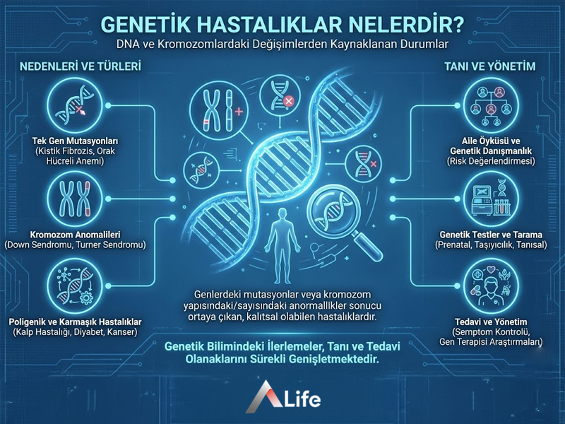 Genetik Hastalıklar Nelerdir?