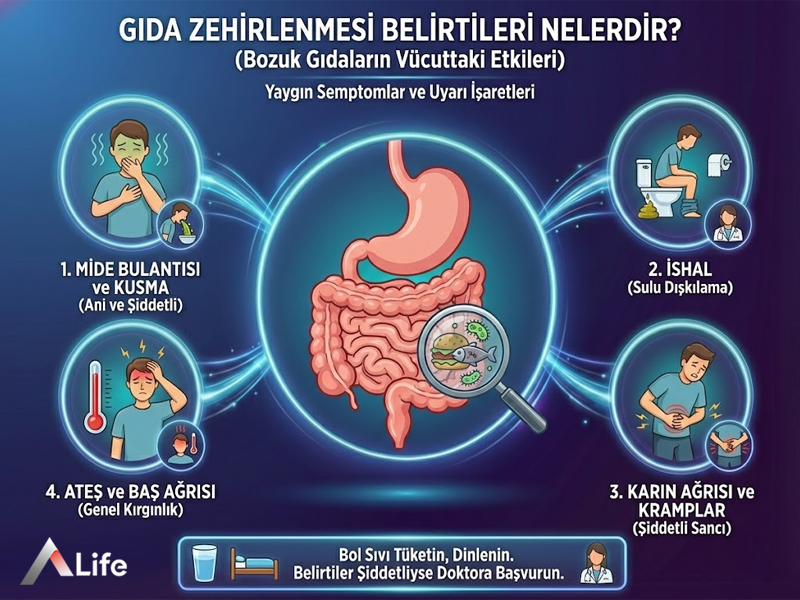 Gıda Zehirlenmesi Belirtileri Nelerdir?