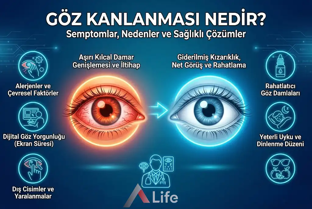 Göz Kanlanması Nedir?