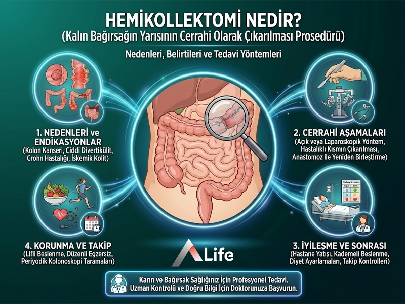 Hemikolektomi Nedir?