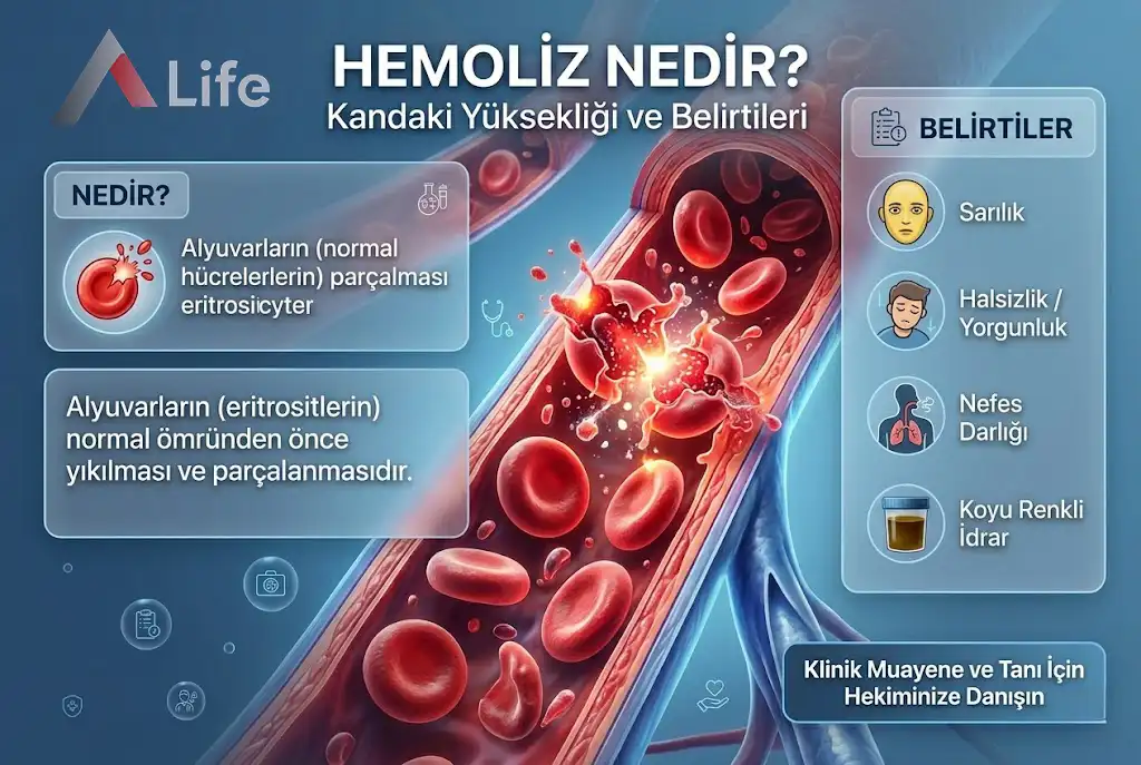 Hemoliz Nedir? Kanda Hemoliz Yüksekliği ve Belirtileri