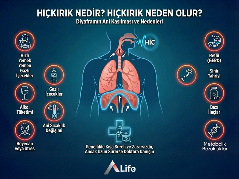 Hıçkırık Nedir? Hıçkırık Neden Olur?