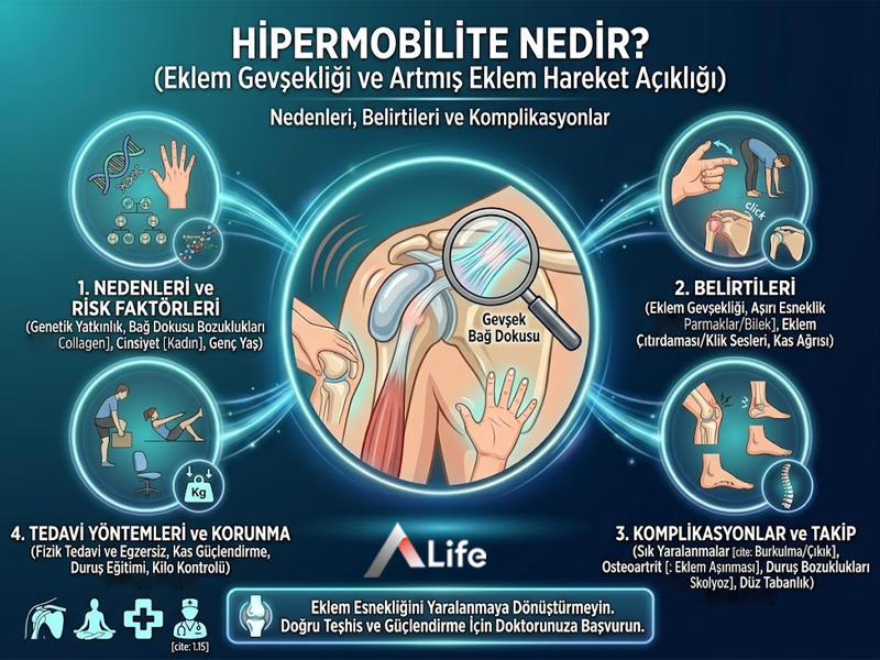 Hipermobilite Nedir? Belirtileri Nelerdir?
