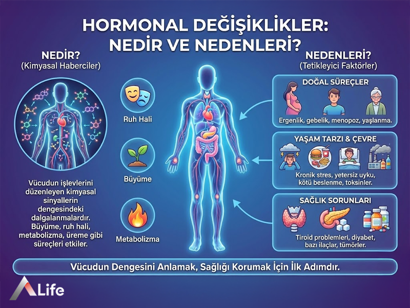 Hormonal Değişiklikler Nedir, Nedenleri