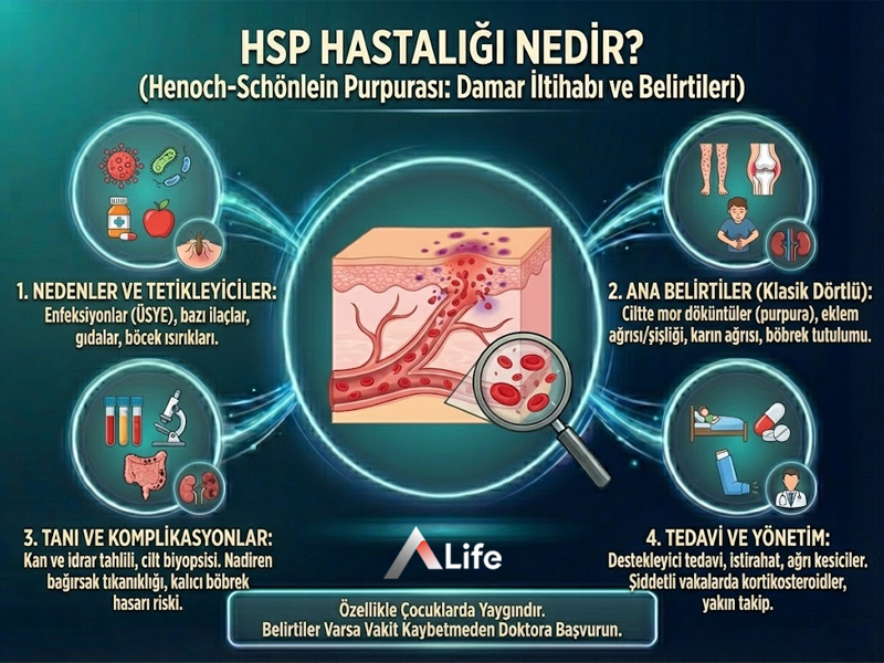 HSP Hastalığı (Henoch-Schönlein Purpurası) Nedir?