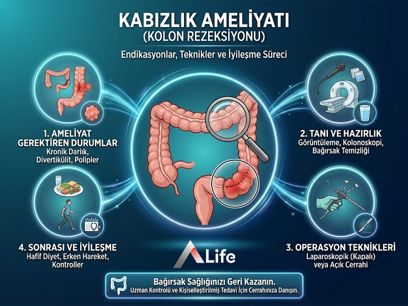 Kabızlık Ameliyatı (Kolon Rezeksiyonu)
