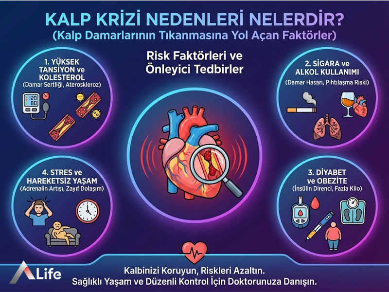 Kalp Krizi Nedenleri