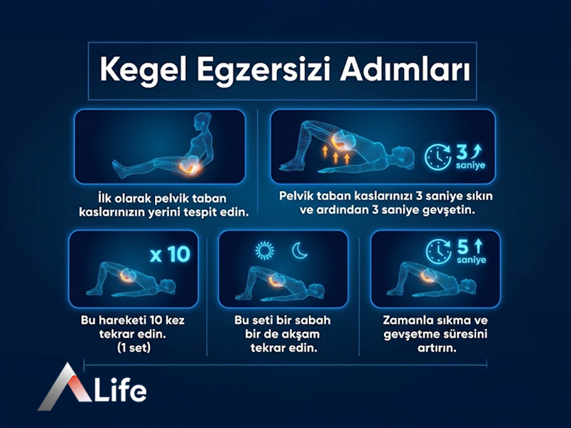 Kegel Egzersizi Nasıl Yapılır?