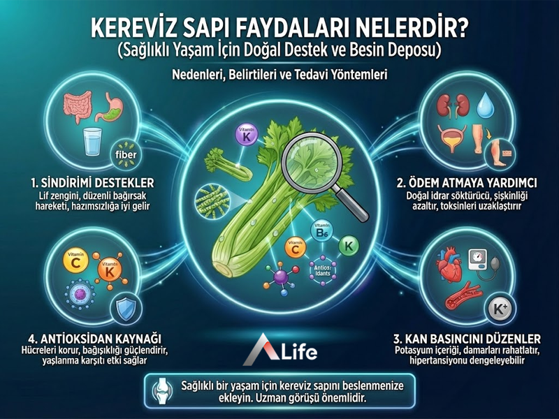 Kereviz Sapı Faydaları