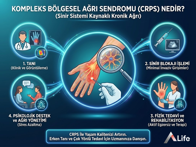 Kompleks Bölgesel Ağrı Sendromu (CRPS) Nedir ?