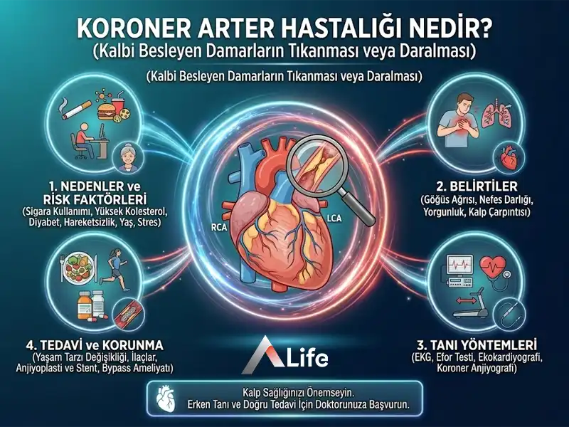 Koroner Arter Hastalığı Nedir? | Belirtileri ve Tedavisi