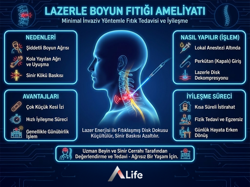 Lazerle Boyun Fıtığı Ameliyatı