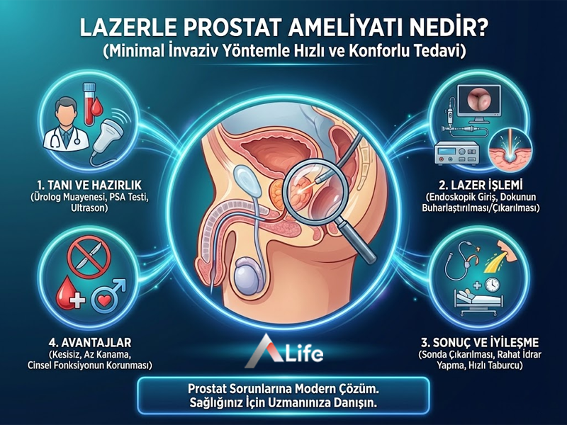 Lazerle Prostat Ameliyatı