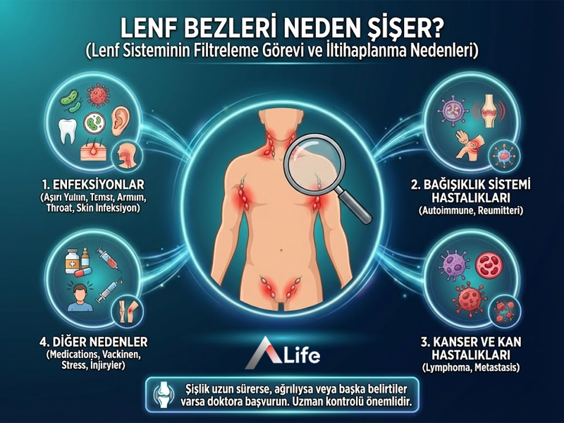 Lenf Bezleri Neden Şişer? 