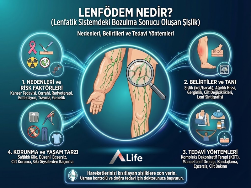  Lenfödem Nedir? Lenfödem Tedavisi Nasıl Yapılır?