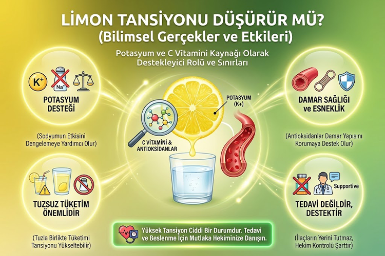 Limon Tansiyonu Düşürür Mü?