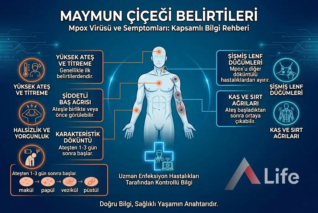 Maymun Çiçeği Belirtileri