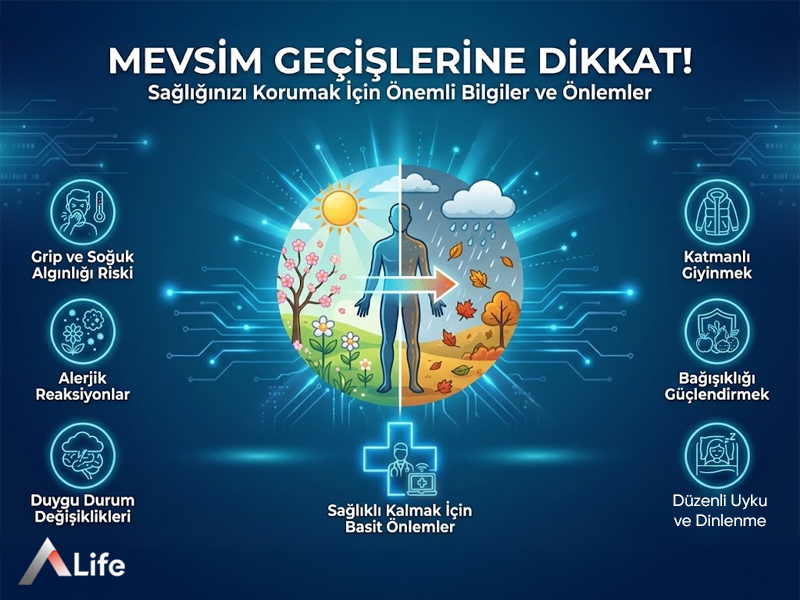 Mevsim Geçişlerine Dikkat!
