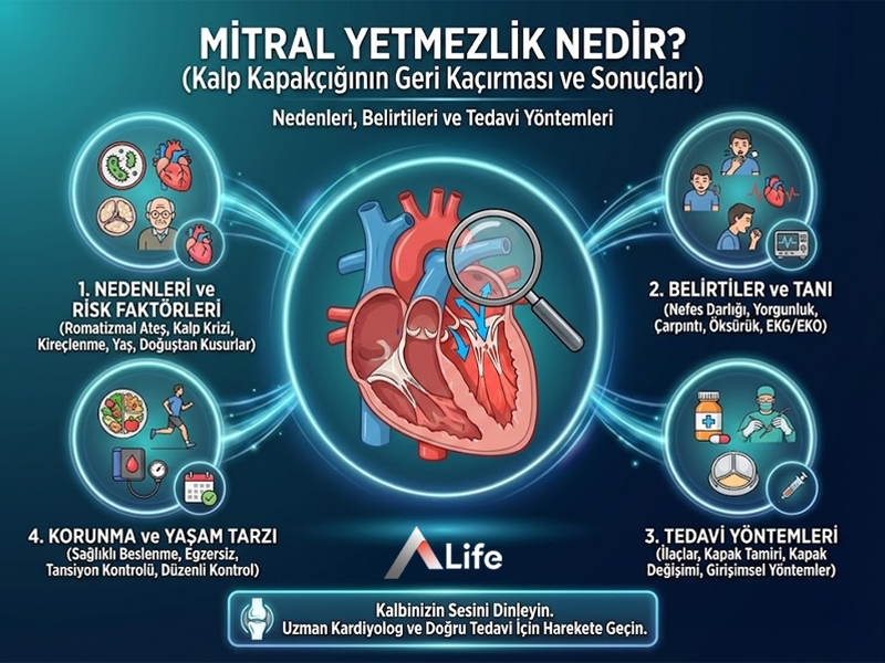 Mitral Yetmezlik Nedir?