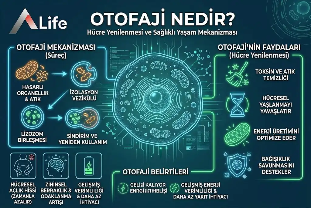 Otofaji Nedir? Hücre Yenilenmesi ve Otofaji Belirtileri