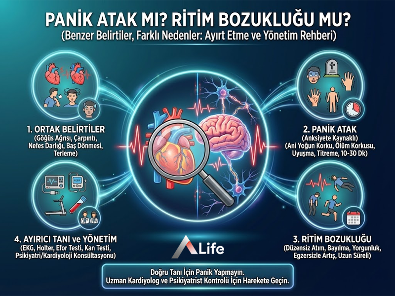 Panik Atak Mı? Ritim Bozukluğu Mu?