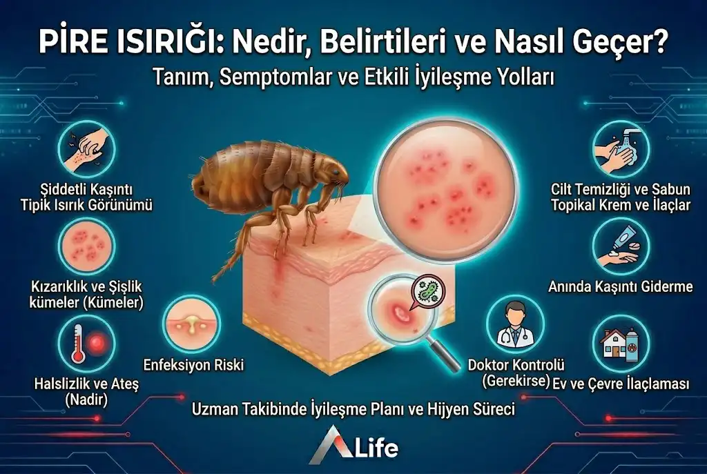 Pire Isırığı: Nedir, Belirtileri ve Nasıl Geçer?